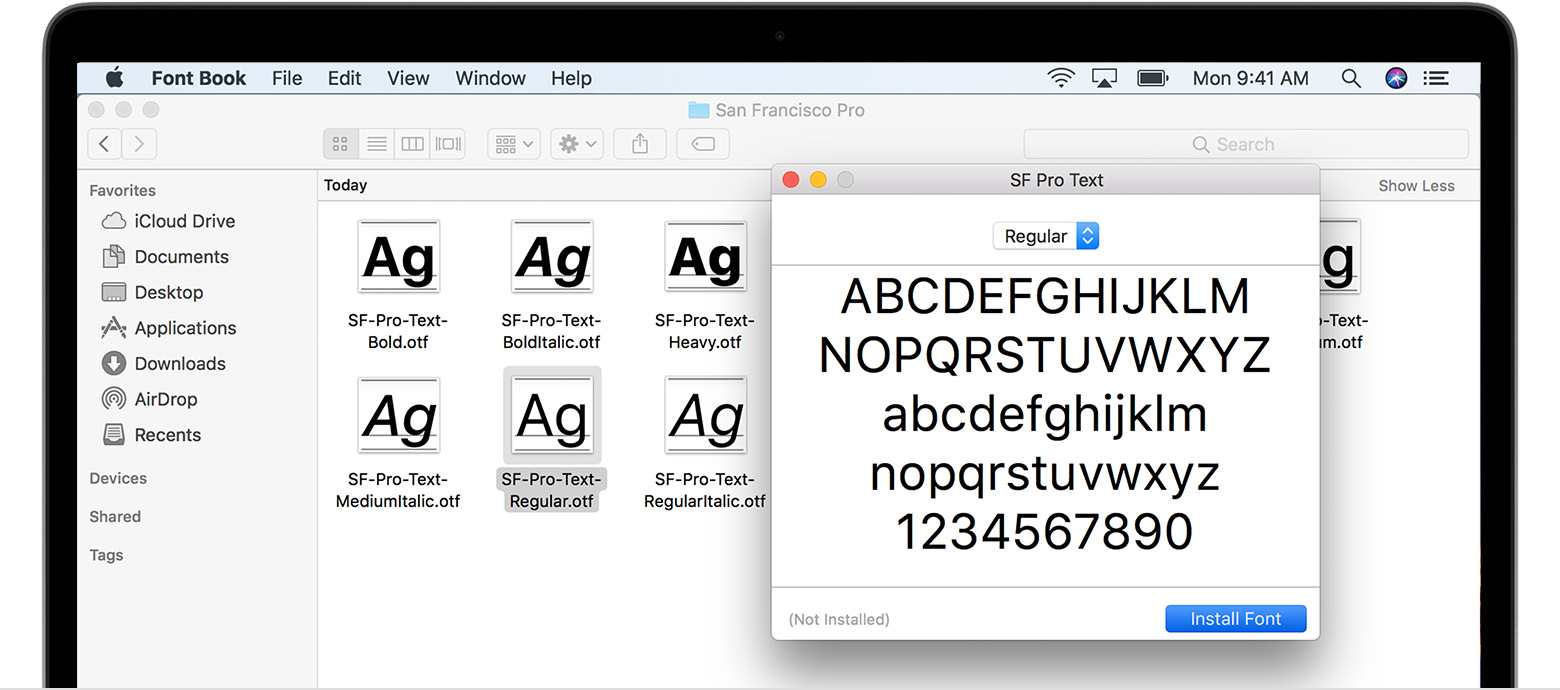 How To Download Google Fonts Mac